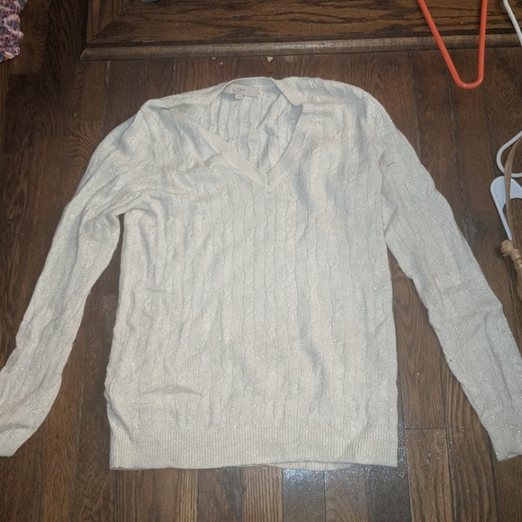 Sparkly v neck sweater - Picture 1 of 1